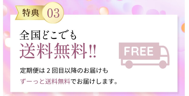 オイズPBジェル公式サイトの特典③